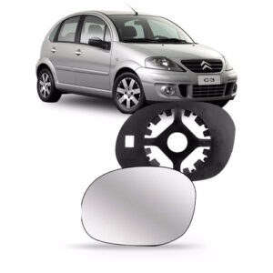 Lente C/ Base Retrovisor Citroen C3 E Xsara Picasso Ate 2011