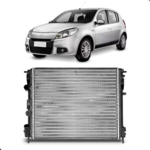 Radiador Para Sandero 2007 2008 2009 2010 11 12 2013 Manual