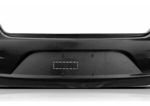 Parachoque Traseiro Para Siena 2008 A 2009 (bola)