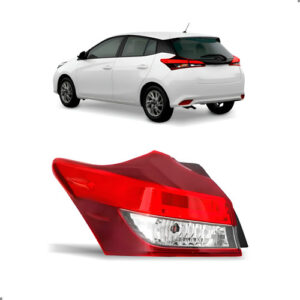 Lanterna Traseira Para Yaris Hatch 2018 2019 2020 A 2025 - Esquerdo/motorista