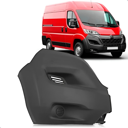 Envolvente Dianteiro Lateral Jumper 2018 A 2022 1a Linha  Preto Esquerdo