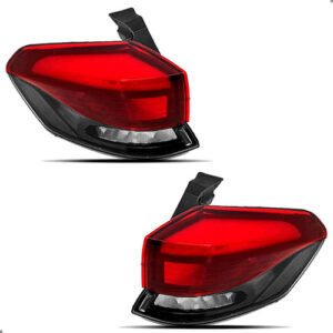 Par Sinaleira Pulse 2022 2023 2024 2025 Canto Com Led Ambos Lados Vermelho