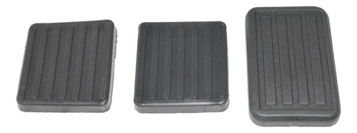 Kit Capa Pedais Freio Embreagem Acelerador Gol Voyage Ate 83