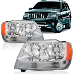 Par Farol Cherokee Laredo 99 00 01 02 03 Sinaleira Ambar