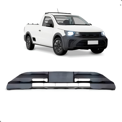 Grade Tela Central Para Saveiro Robust 2024 2025 2026 Preto