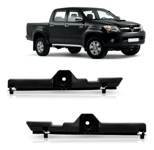 Par Guia Parachoque Dianteiro Hilux Sw4 2005 A 2011