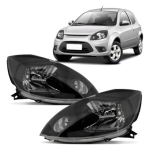 Par Farol Ka 2008 2009 2010 2011 2012 Manual Mascara Negra Direito