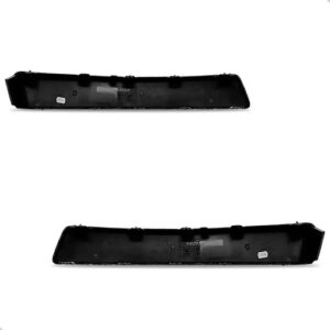 Par Moldura Parachoque Dianteiro C4 2008 Até 2014 Pallas Preto