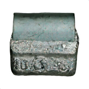 Contrapeso P Balanceamento Garra Alta 10 Gramas Pacote 100 Cinza