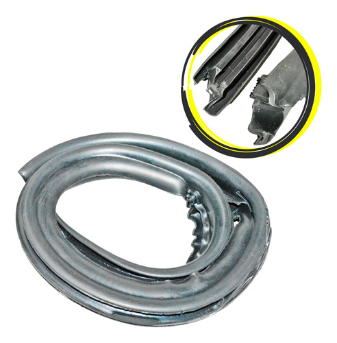 Borracha Quebra Vento Direito Fusca