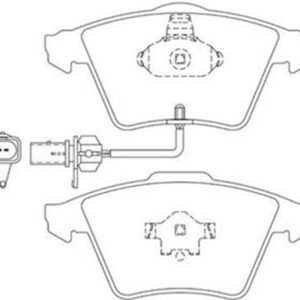 Pastilha Dianteira A4 Avant 00 Ate 04 A6 Xc 90