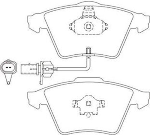 Pastilha Dianteira A4 Avant 00 Ate 04 A6 Xc 90