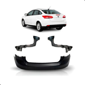Envolvente Para Focus Sedan 2016a 2019 Traseiro 1a Linha  Preto