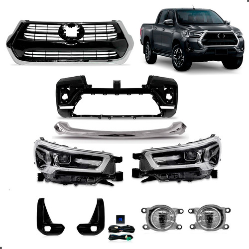 Body Kit Frente Para Srx 2021 2022 2023 2024 2025 Preto