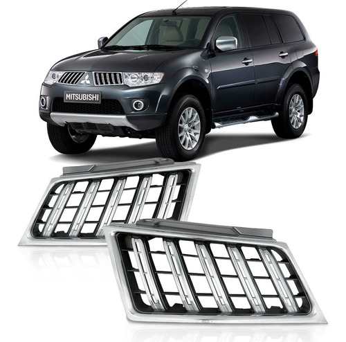 Par Tela Frontal Pajero Dakar 2009 10 11 2012 2013 Dianteira