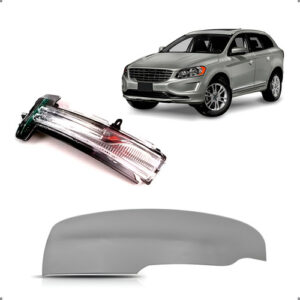 Kit Capa E Pisca Retrovisor Volvo Xc60 2014 A 2017 Esquerdo Esquerdo