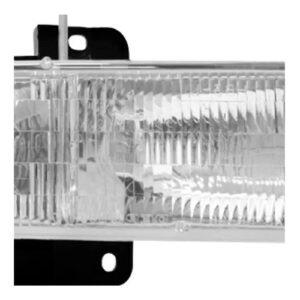 Farol Silverado 98 99 2000 01 02 03 04 2005 06 Gm 1ª Linha - Direito/passageiro