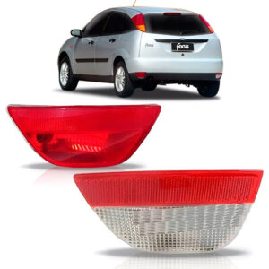 Par Sinaleira Parachoque Focus 2003 2004 2005 2006 2007 2008 Vermelho