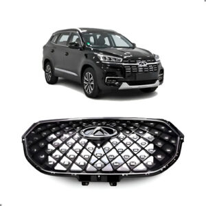 Grade Radiador Tiggo 8 Pro 2024 A 2026 Com Moldura Cromada Preto