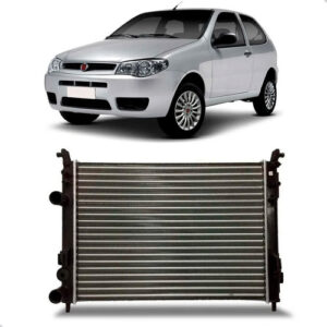 Radiador Para Palio 2004 A 2011 Manual
