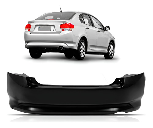 Envolvente Traseiro City 2009 A 2011 Dx / Exl / Lx 1a Linha