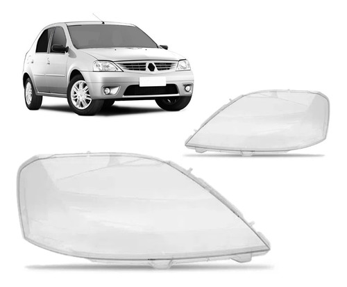 Par Lente Farol Logan 2007 Em Diante