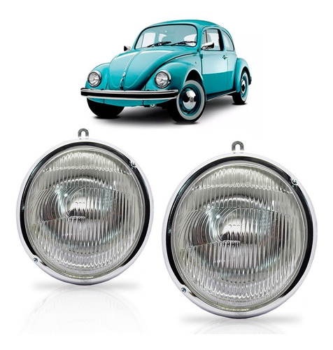 Par Farol Fusca 1963 64 65 66 67 68 69 70 71 1972