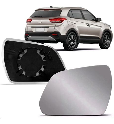 Par Lente Retrovisor Para Hyundai Creta 2017 Até 2021