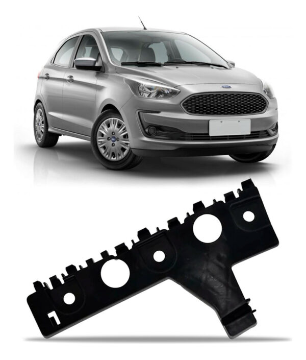 Guia Parachoque Dianteiro Ka 2020 2021 2022 2023 Lado Esquerdo