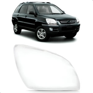 Lente Farol Para Kia Sportage 2006 Até 2009 Lado Direito