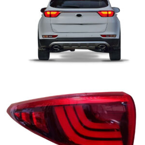 Lanterna Traseira Sportage 2017 2018 2019 Canto Com Led Lado Esquerdo