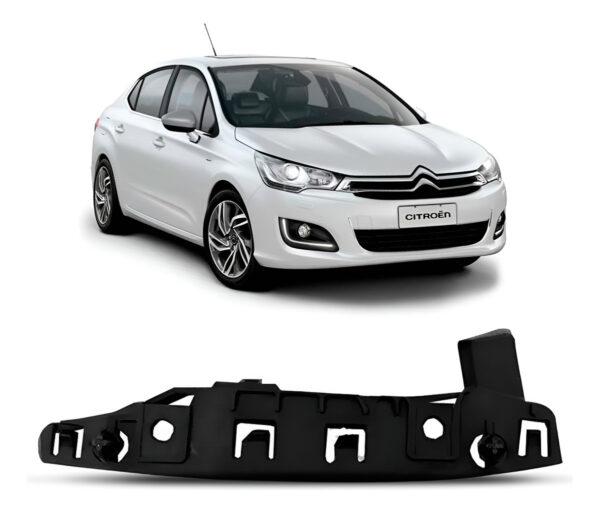 Suporte Guia Parachoque Dianteiro C4 Lounge 2013 A 2016 Lado Esquerdo