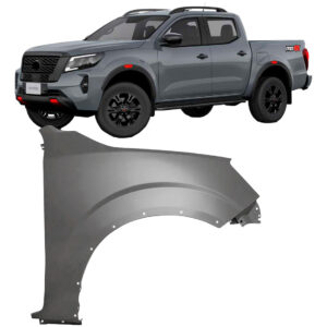 Paralama Frontier Pro 4x 2020 A 2022 2023 Com Furo Moldura Lado Direito