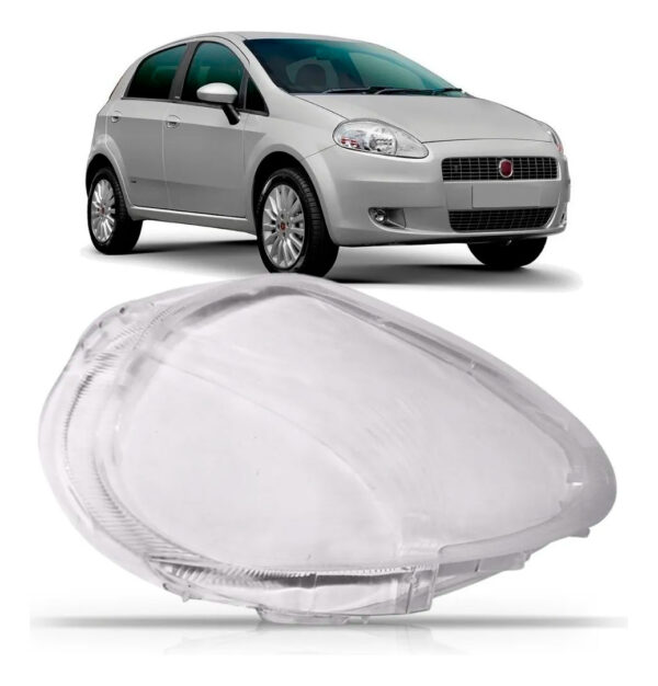 Lente Farol Punto 2007 2008 2009 2010 2011 Lado Direito