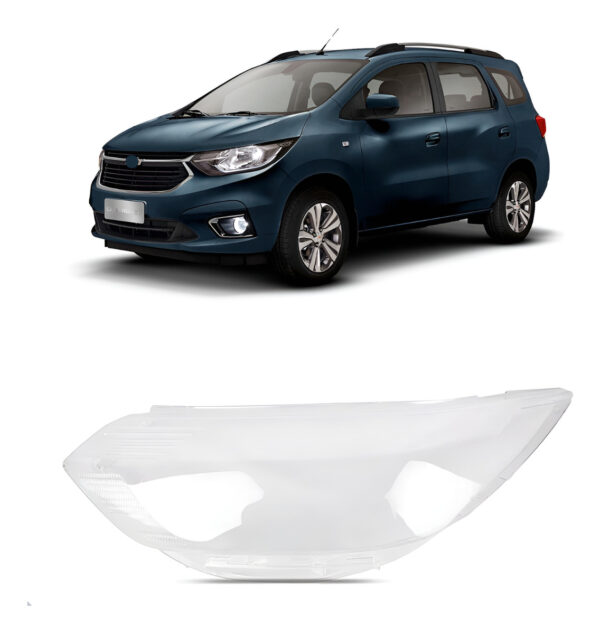Lente Farol Para Chevrolet Spin 2019 A 2024 Lado Esquerdo