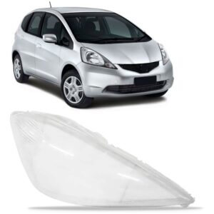 Lente Farol Fit 2009 A 2012 Lado Direito