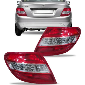 Lanterna Mercedes C180 Com Led 2012 2013 2014 Sedan Lado Esquerdo