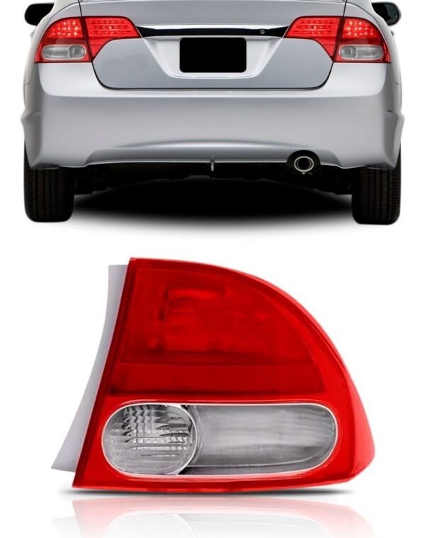 Lanterna Traseira New Civic 2006 A 2010 Canto Lado Direito