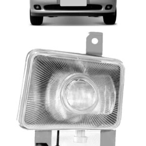 Farol De Milha Auxiliar Para Vectra 2000 A 2006 Lente Lisa Lado Esquerdo