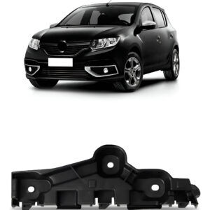 Guia Parachoque Dianteiro Logan Sandero 2015 2016 2017 2018 Lado Esquerdo