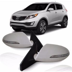 Retrovisor Sportage 2011 2012 2013 2014 15 C/ Fechamento Lado Esquerdo