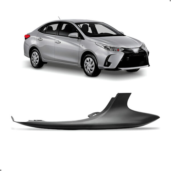 Moldura Inferior Parachoque Dianteiro Para Yaris 2023 A 2025 Lado Direito