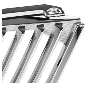 Tela Frontal Radiador L200 Triton Cromada 2007 A 2010 Lado Direito