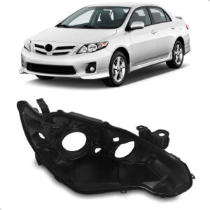 Carcaça Farol Dianteiro Corolla 2012 A 2013 Lado Direito