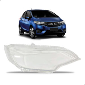 Lente Farol Para Honda  Fit 2014 2015 2016 17 18 19 20 2021 Lado Direito