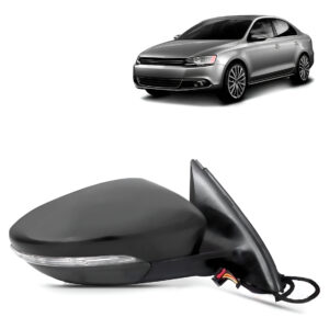 Retrovisor Jetta R Line 2011 A 2018 Eletrico Com Pisca Lado Direito