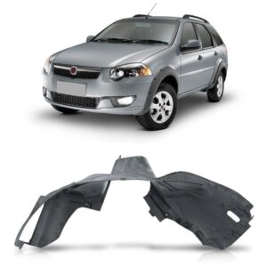 Protetor Caixa De Roda Dianteiro Strada Weekend 2009 A 2012 Lado Esquerdo