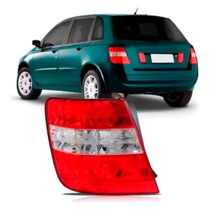 Lanterna Traseira Stilo 2001 A 2005 Bicolor Lado Esquerdo