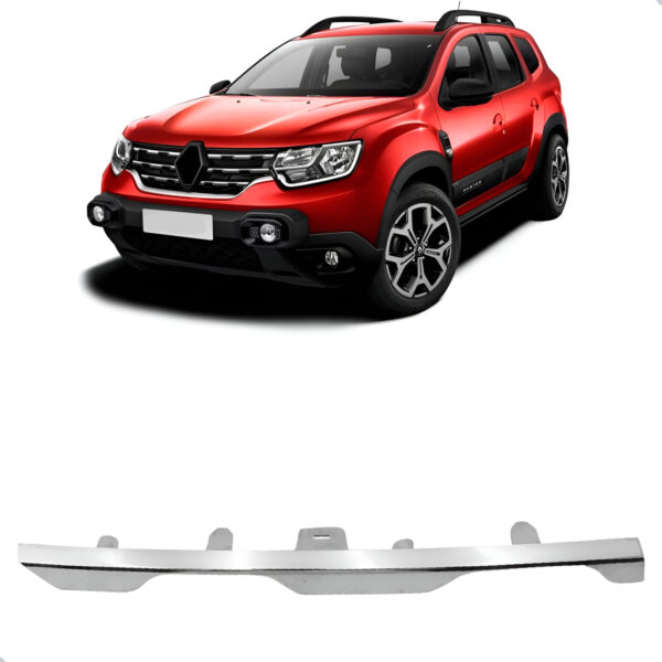 Moldura Grade Radiador Inferior Duster 2021 A 2024 Lado Direito