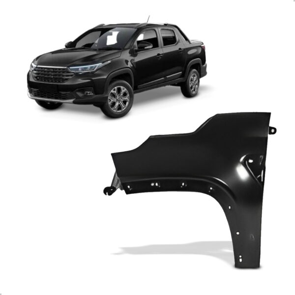 Paralama Para Strada 2020 2021 2022 2023 2024 2025 Lado Esquerdo